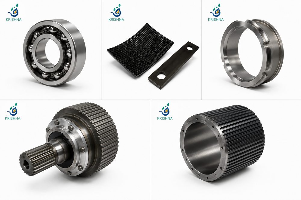 Spare parts for biomass pellet machinery